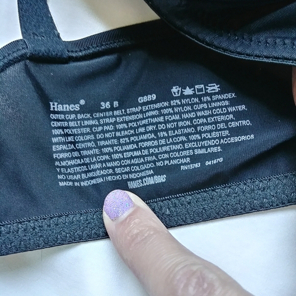 Hanes women's wire bra - Picture 4 of 4